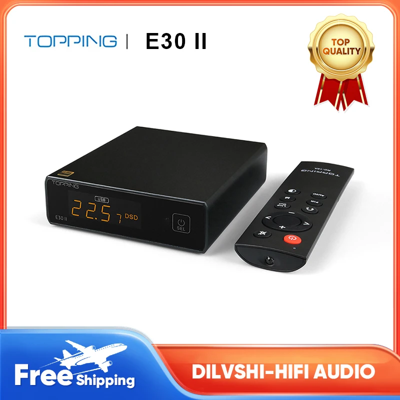 Tbumper E30 Dac Ak4493 Xu208 32Bit/768K Dsd512 Funzionamento Touch Con Decodificatore Ad Alta Risoluzione Con Telecomando