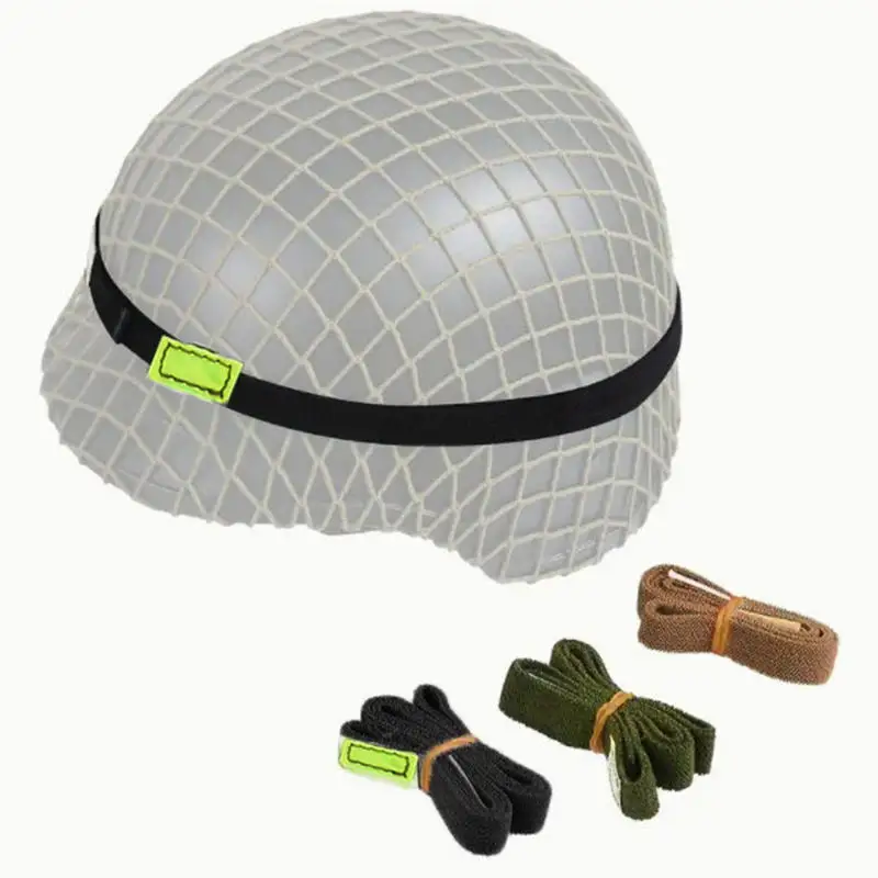 Tactical Helmet Fluorescent Rope MICH M88 Helmet Elastic Glow Strip Luminous Strap Safe Cycling Walk at Night