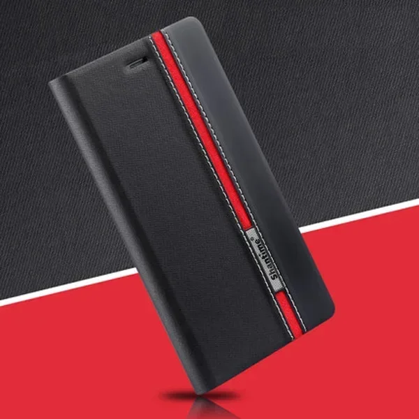 Custodia Portafoglio Per Emporia Smart 6 Lite - Pelle PU Effetto Camoscio, Tasche Carte, Chiusura Magnetica