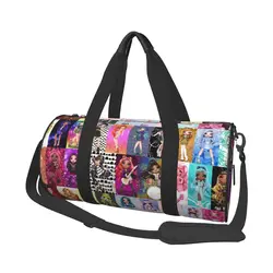 Rainbow High Gym Bag Kawaii Girl Waterproof Sports Bags Large Swimming Design Handbag Novelty Fitness Bag For Men Women