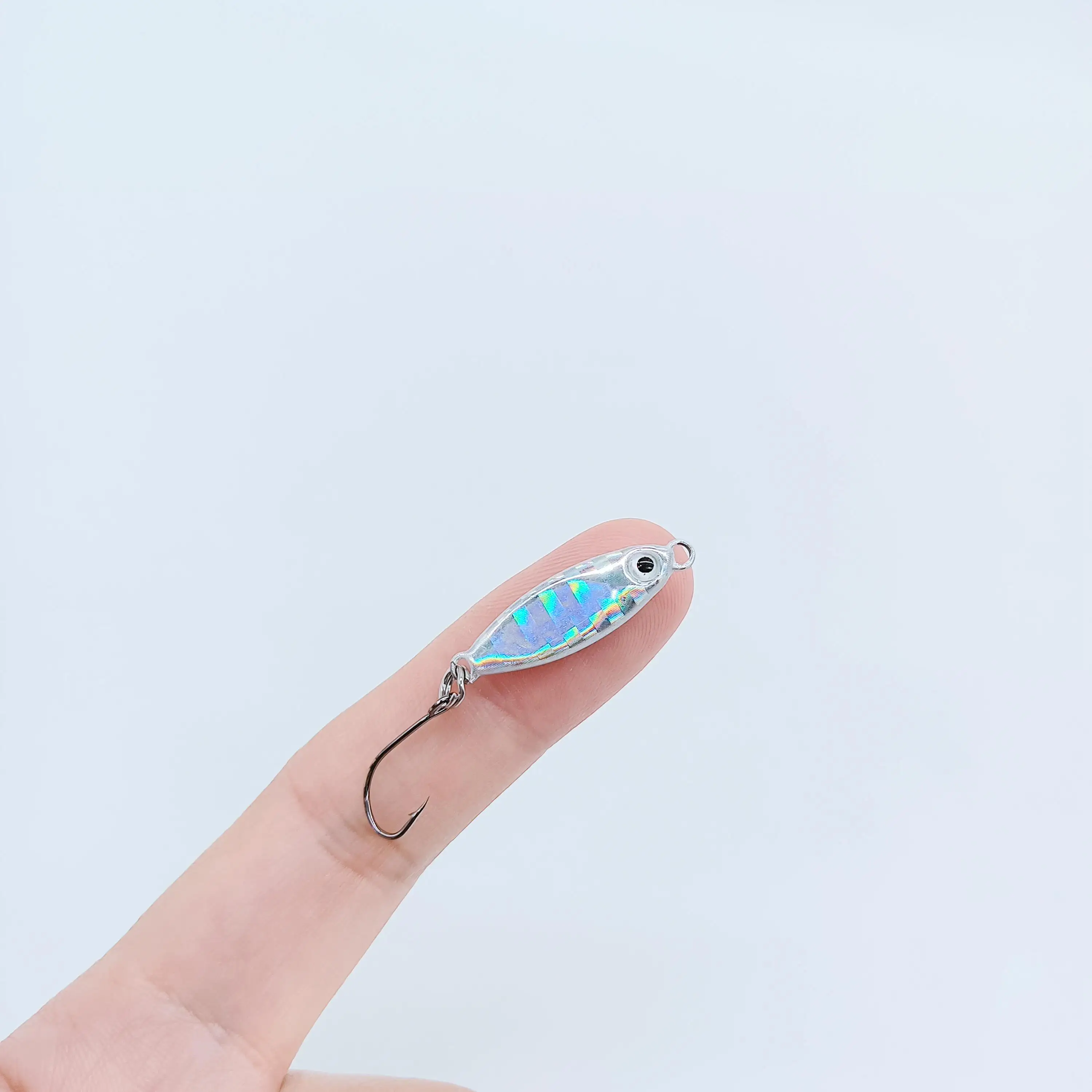 

DUODUOYU 1pcs Small Jigs Fishing Lure 3g 5g Metal Jigging Micro Spoon Trout Isca Artificial Hard Bait Fishing Equipment