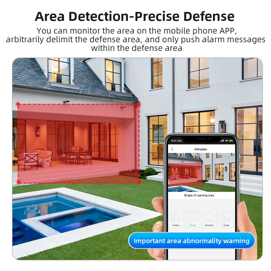 12MP 6K HD WiFi IP Camera Outdoor Three Lens Three Screen PTZ Camera Auto Tracking Home Security CCTV Surveillance 6MP iCSee Cam 6