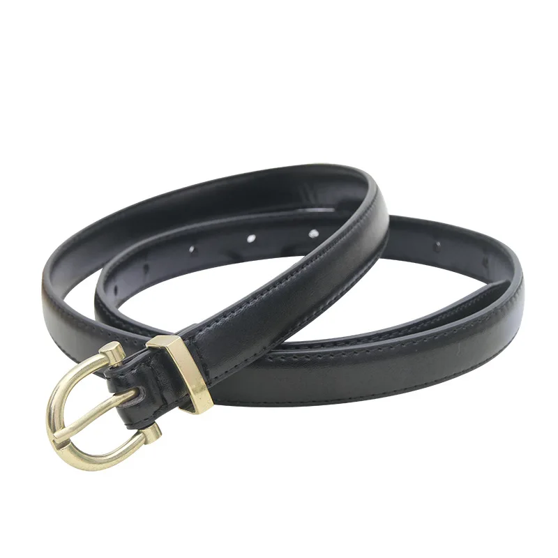 

Women's Trousers Belt Vintage High Quality Women Waist Belts Women's Belt For Jeans Gold Buckle Working Belt DT118