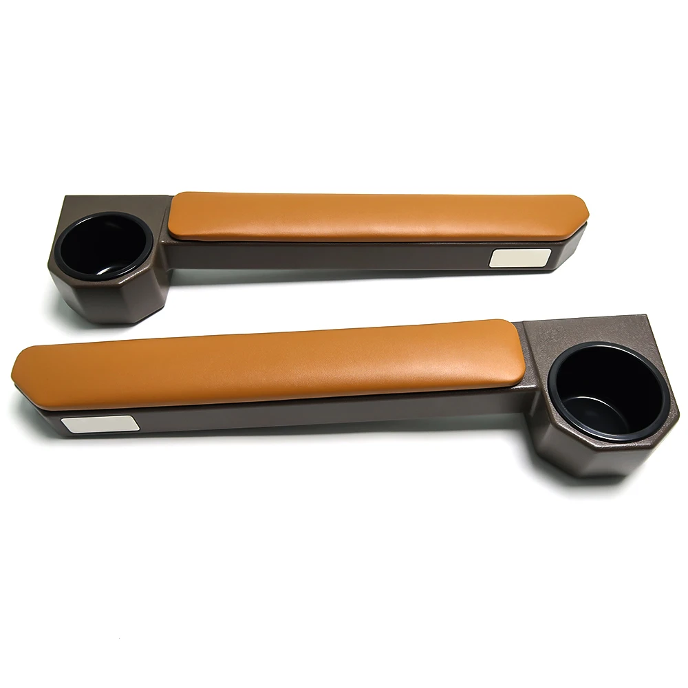 thumbnail image 2 of For Toyota Land Cruiser 70 76 79 Hj75 Hzj75 Hzj79 Hdj79 Pair Door Armrest Cup Holder Organizer Car Accessories 2 of 11