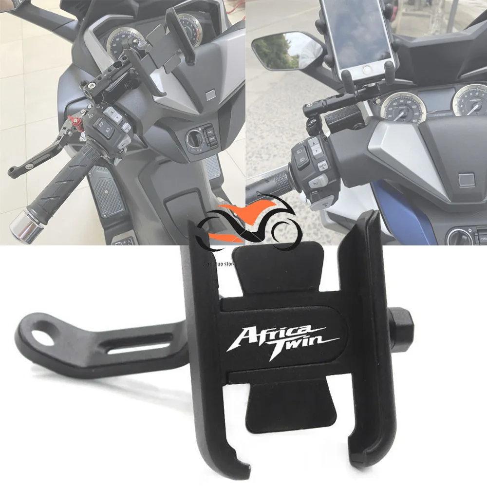 

For HONDA CRF 1000L CRF1000L Africa Twin ABS/DCT New Motorcycle CNC Aluminum Alloy Mobile Phone Bracket GPS Stand Holder