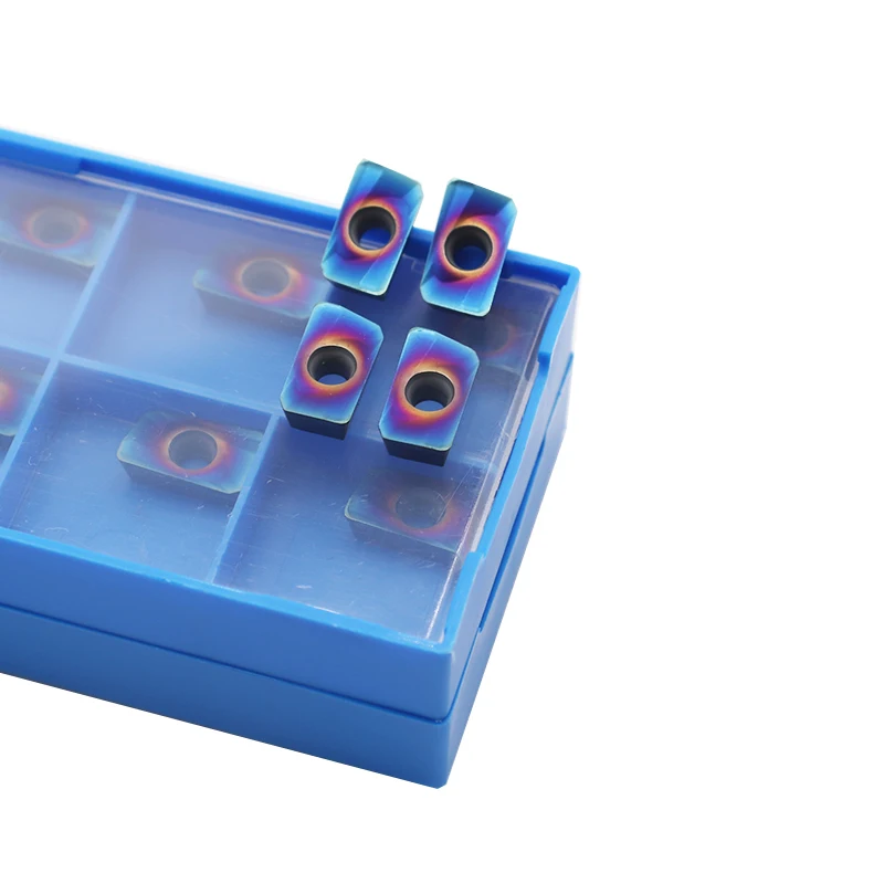 

10PCS Carbide Blade blue APMT1135 H2 Turning Tools CNC Lathe Tools APMT CNC Milling Blade Turning Lathe Insert For Steel