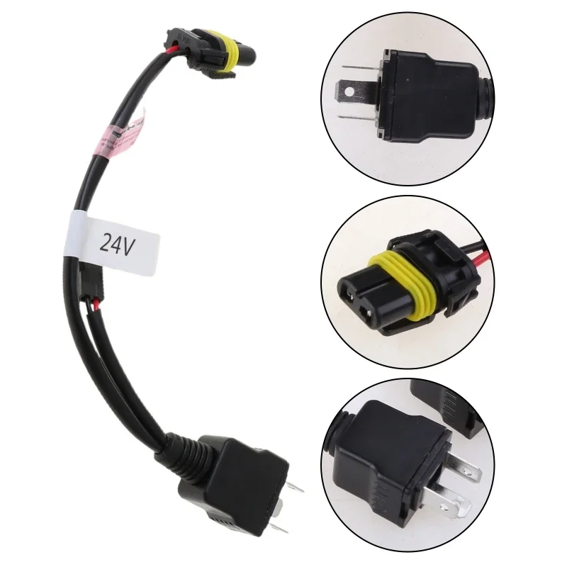 

Upgraded Hi/Lo Bi-Xenon for HID Bulbs Wiring Controller Harness Control Cable Easy to Install