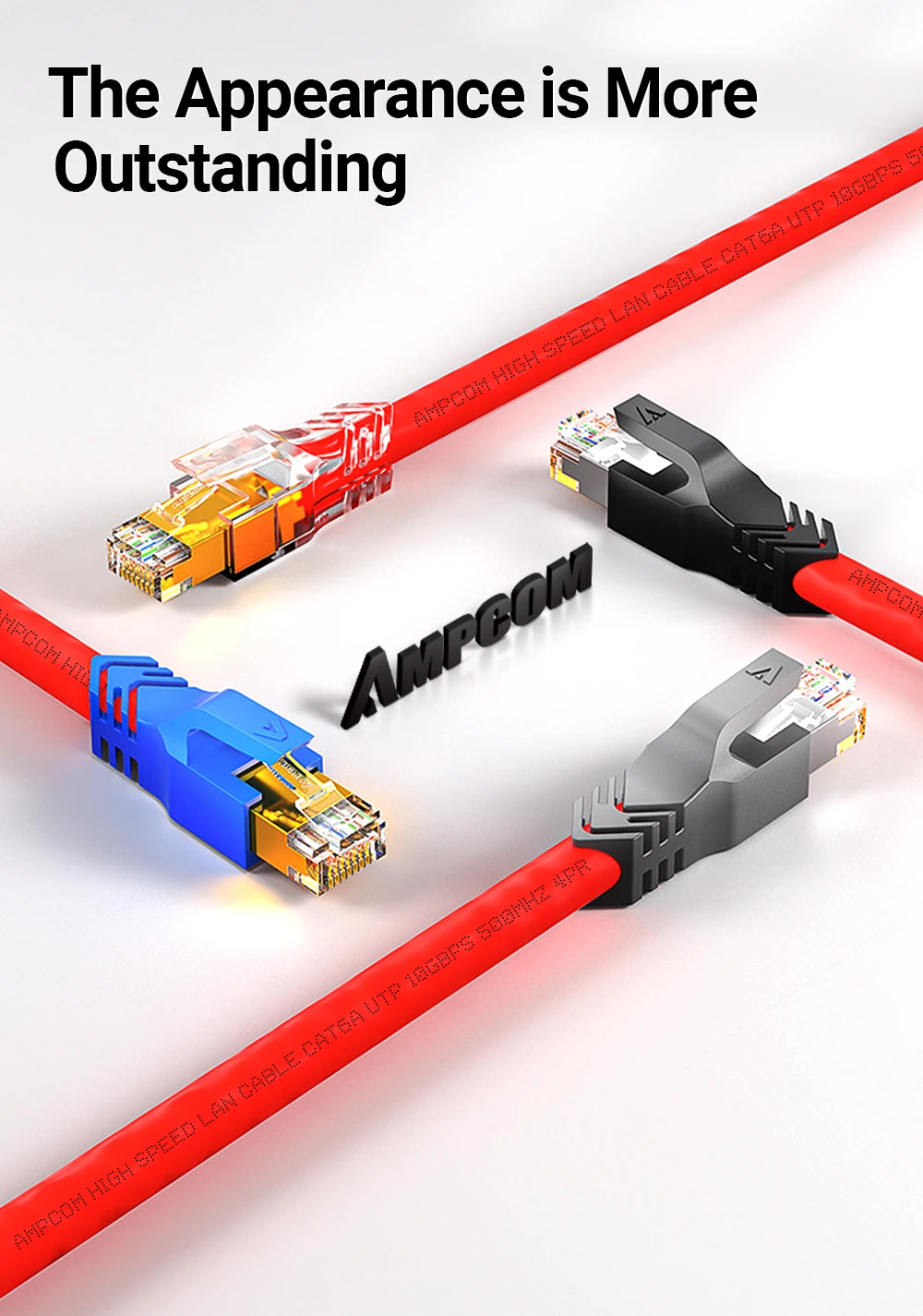 da tomada cat6a rj 45 ethernet para