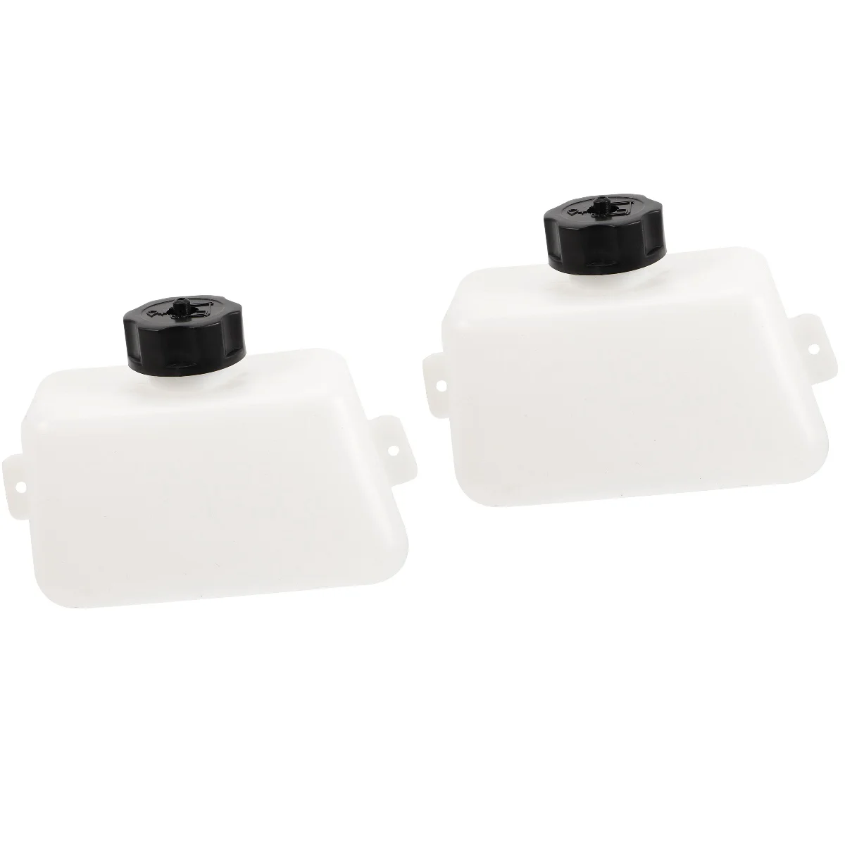 

2 PCS Mini Bike Fuel Tank Plastic Motocross Motorcycle Bottle Stroke Gas for Engine