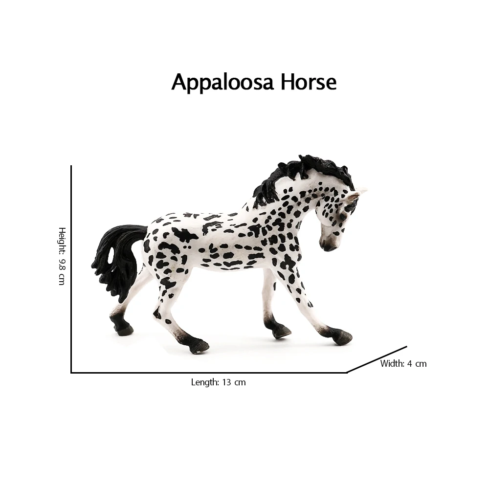 Horse Figurines Farm Animal Toy Set – Children's Gift Collection