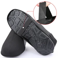 1/2pcs Ouble Ski Shoe Cover Waterproof Warm Shoe Cover Black Snow Boot Cover Protection Help Retain Up To Plus20 Degrees 2