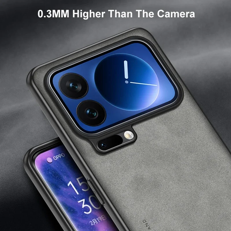 Luxury PU Leather Shockproof Phone Case with Silicone Protection and Back Cover