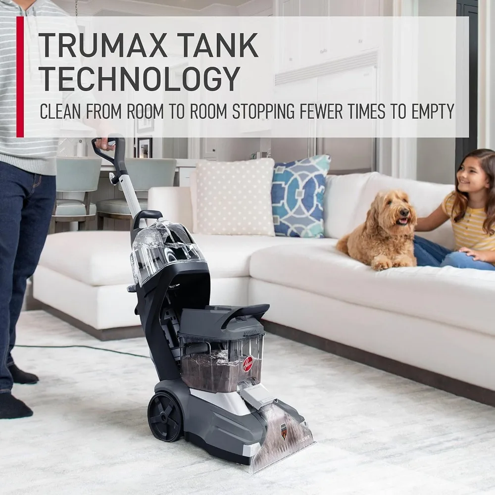 XL Pet Carpet Cleaner Machine for Carpet and Upholstery, Deep Cleaning Carpet Shampooer Machine with Multi-Purpose 6