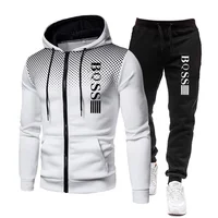 The new men's tracksuit 2025 comes with a hat and sweatpants, workout wear and a casual and entertainment trendsetter tracksuit 1