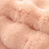 Artificial Rabbit Fur Sofa Cover Non-slip and Dustproof Thick Soft Couch Cover Furniture Protector 4