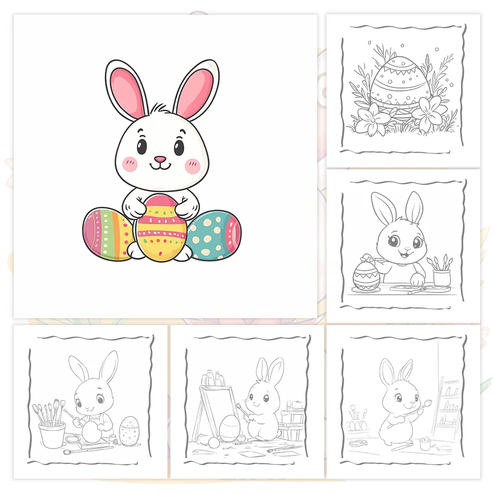 Easter Coloring Book for Teens – 30 Sheets 3