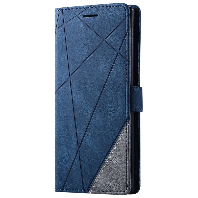 Atverčiamas odinis piniginės dėklas, skirtas „Samsung Galaxy S10 S10E S20Plus S20Ultra S20FE S21 S21Plus Note8 Note10Pro Note10Plus Note20Ultra“_voghion.com