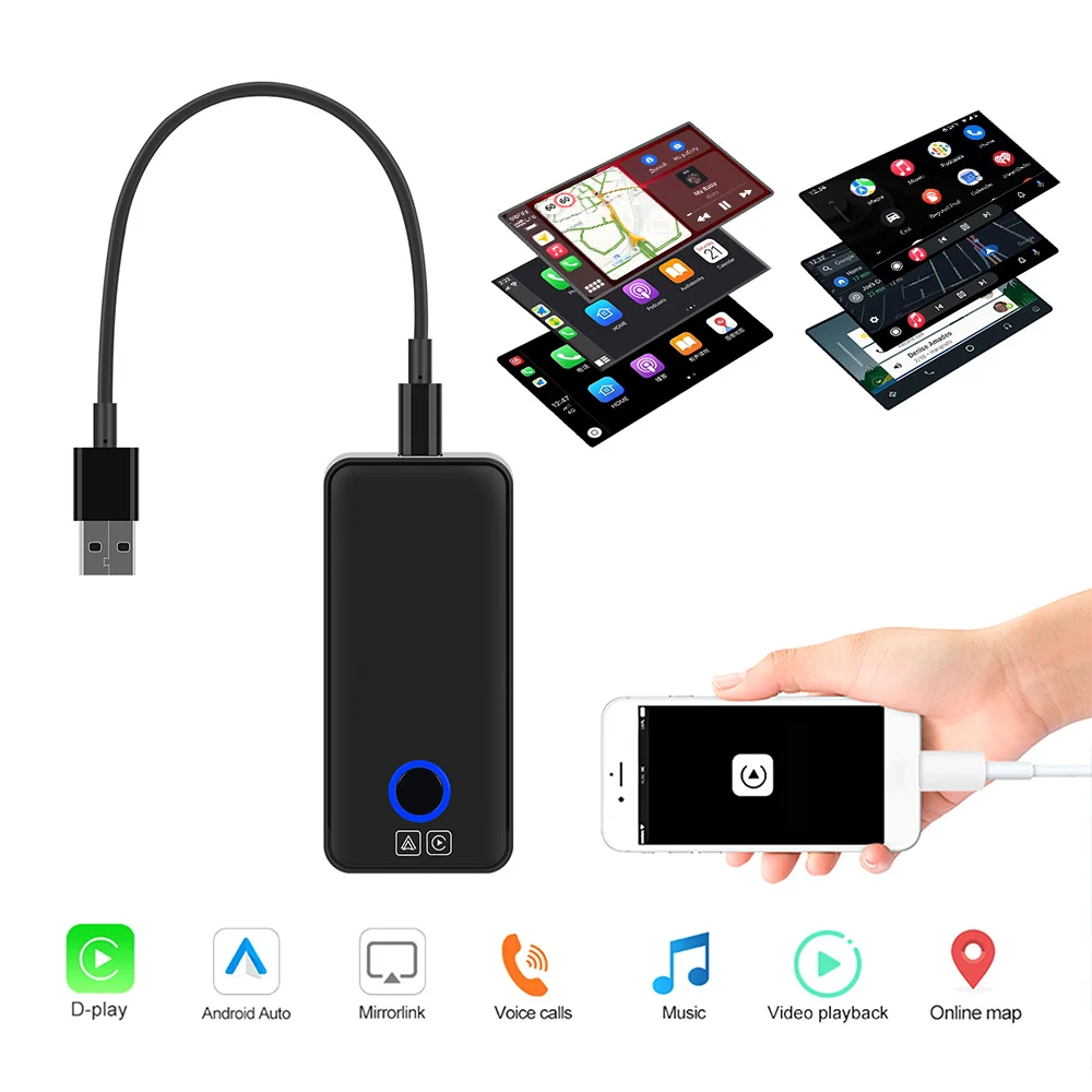 Promo adaptateur CarPlay sans fil à 45,59€ (-24%)