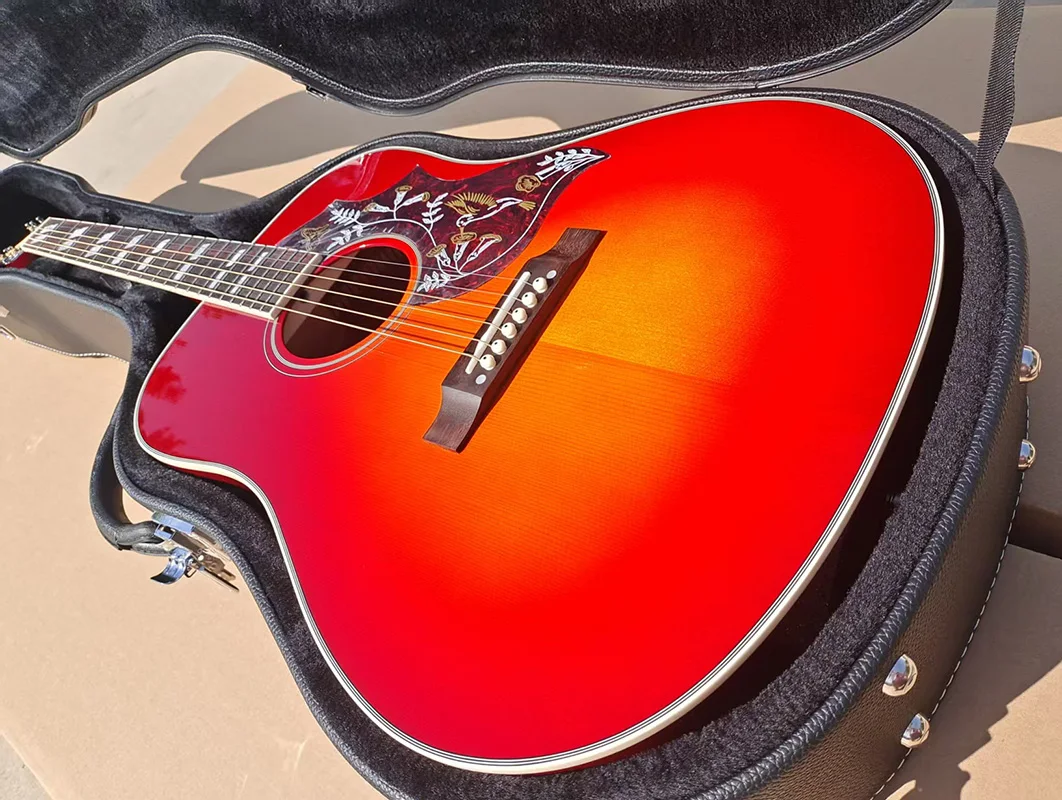 HummingBird ギター Gibson Hummingbird Standard Red Spruce Acoustic-Electric