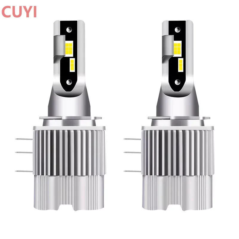 

H15 LED Bulb Canbus Car Light 20000LM 80W Turbo High Beam DRL Auto Headlight Lamp 6000K 12V