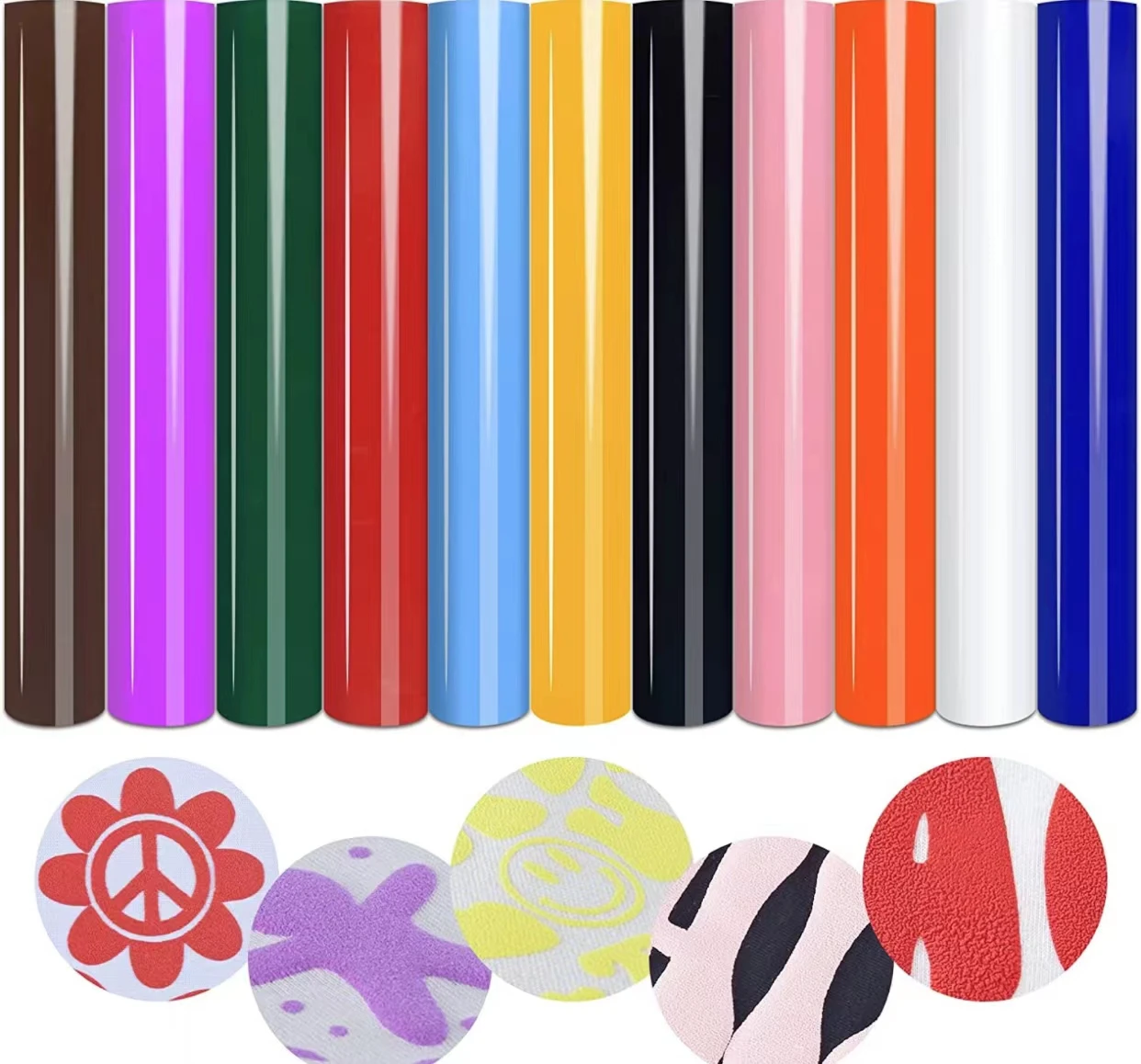 

25X20/50/100CM 3D Puff Heat Transfer Vinyl Press Machine Iron On DIY Custom Tshirt Easy to Cut Weed HTV Vinyl for Cricut Machine