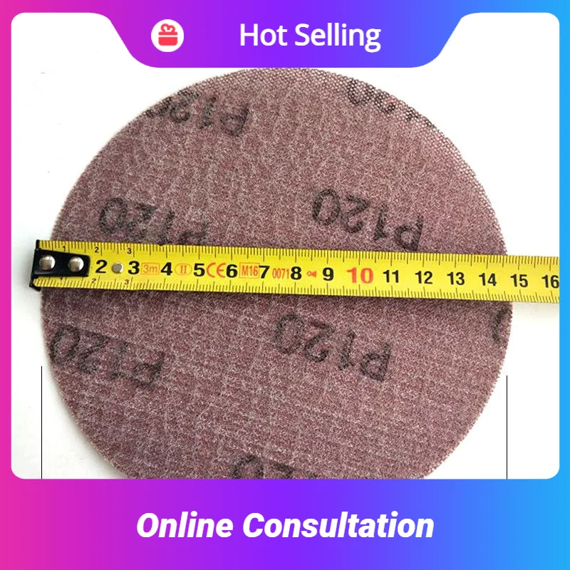 

6 Inch Orbital Sander mesh sandpaper for cars body sanding abrasive disc 150mm Hook & Loop Anti-Blocking industrial Grinding