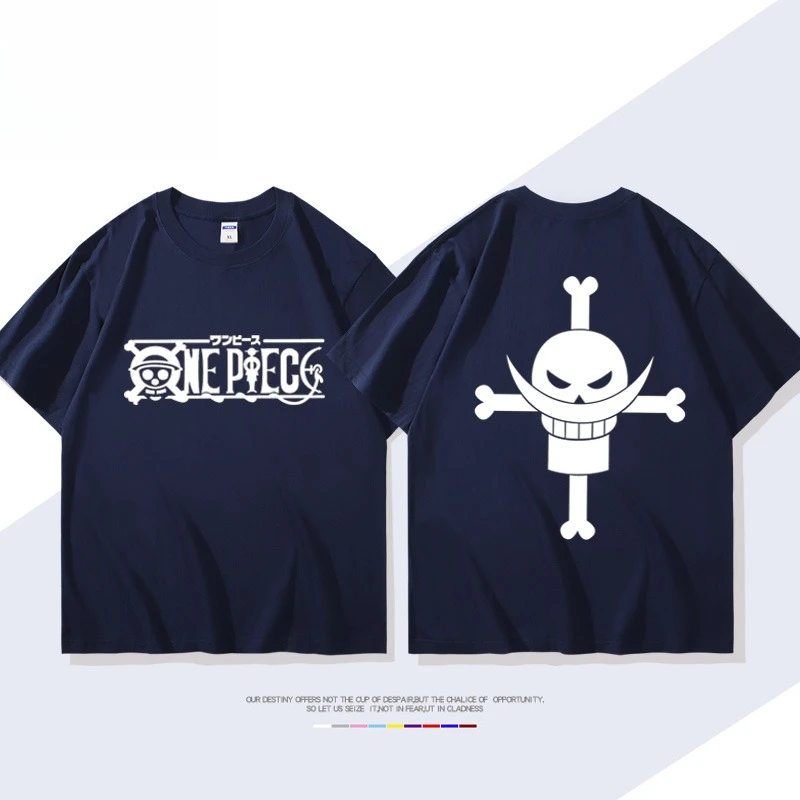 ONE PIECE Animation Derivatives White Beard Edward· Newgate Print T-shirt Short Sleeve T-shirt - Image 6
