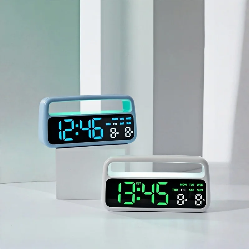 Color Changing LED Alarm Clock 16