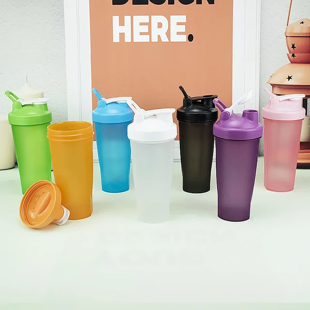 600ML Useful Protein Shaker Bottle Lightweight Shaker Cup Large Capacity  Pre Workout Protein Shaker Bottle Multipurpose - AliExpress