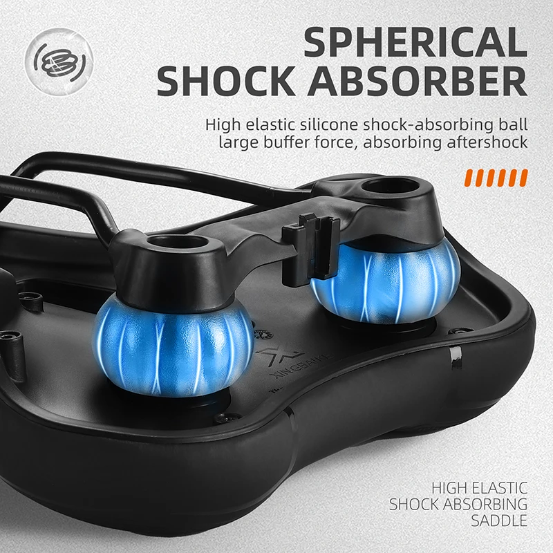Bicycle saddle WEST BIKING bicycle ergonomic saddle MTB road bike rail thicken shockproof cycling seat