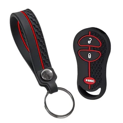 Silicone Protective Car Key Fob Cover Case (3 Buttons)