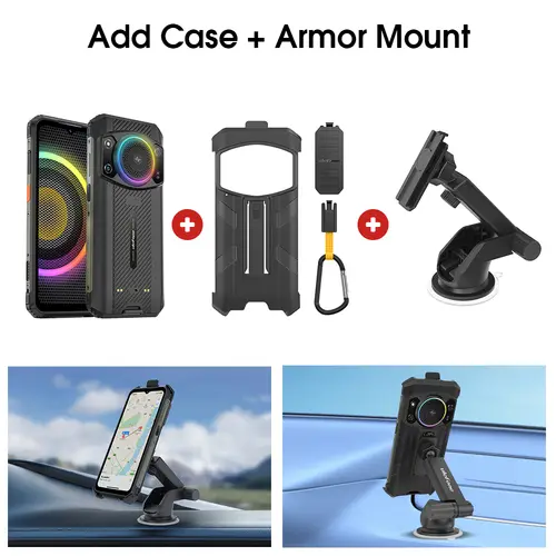 Ulefone Armor 21 Rugged Phone 16GB RAM 256GB ROM Smartphone Android 15 G99 Mobile phone 64MP 9600mAh 4G Cellular Global Version - Image 16