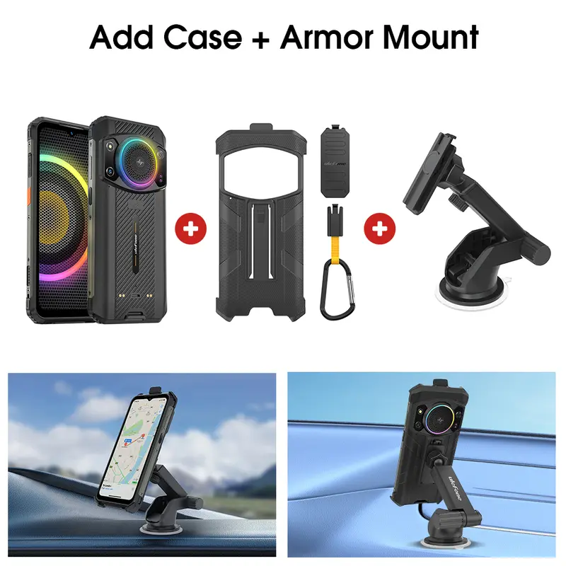 Ulefone Armor 21 Rugged Phone 16GB RAM 256GB ROM Smartphone Android 15 G99 Mobile phone 64MP 9600mAh 4G Cellular Global Version - Image 16