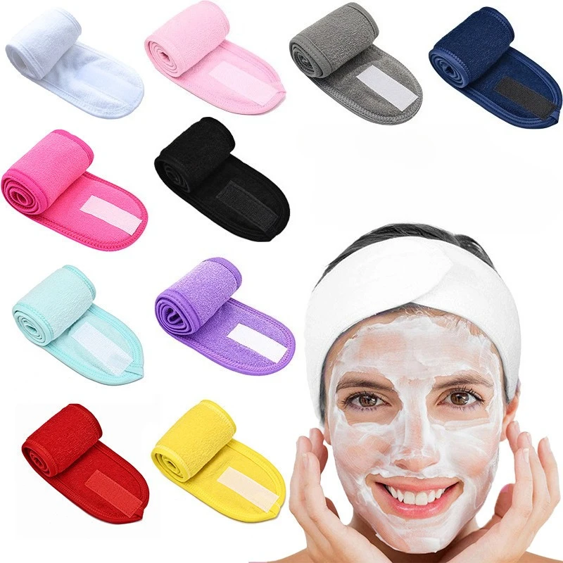 Women's Adjustable Wide Headband - Great Cosmetic Accessory for Yoga, Sports, Spa, Bath, Shower, Makeup and Face Wash 19 Women's Adjustable Wide Headband - Great Cosmetic Accessory for Yoga, Sports, Spa, Bath, Shower, Makeup and Face Wash