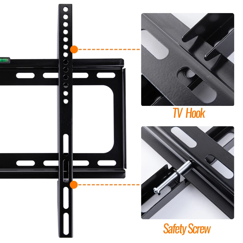 TV Wall Mount Bracket TV Wall Mount Monitor Holder Stand Monitor Holder Mount For 14-32 Inch Plasma HDTV LCD LED Monitor