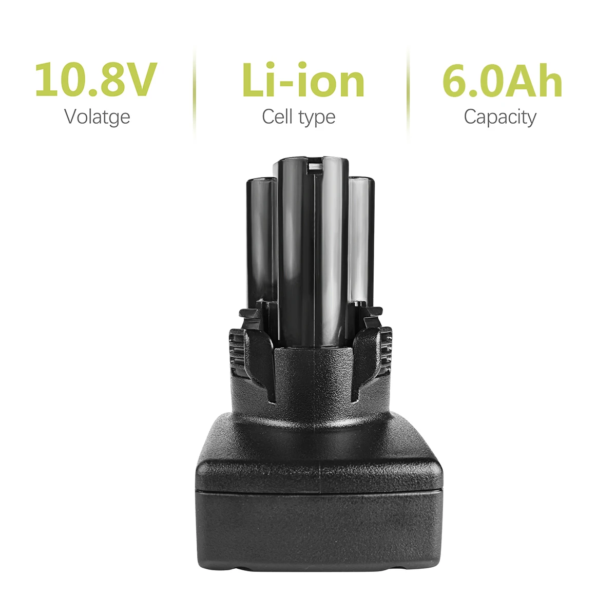 Battery For Makita BL1013 10.8V 6.0Ah Rechargeable Battery BL1014 BL 1013 BL 1014 Replacement Battery Li-ion Power Tool Battery