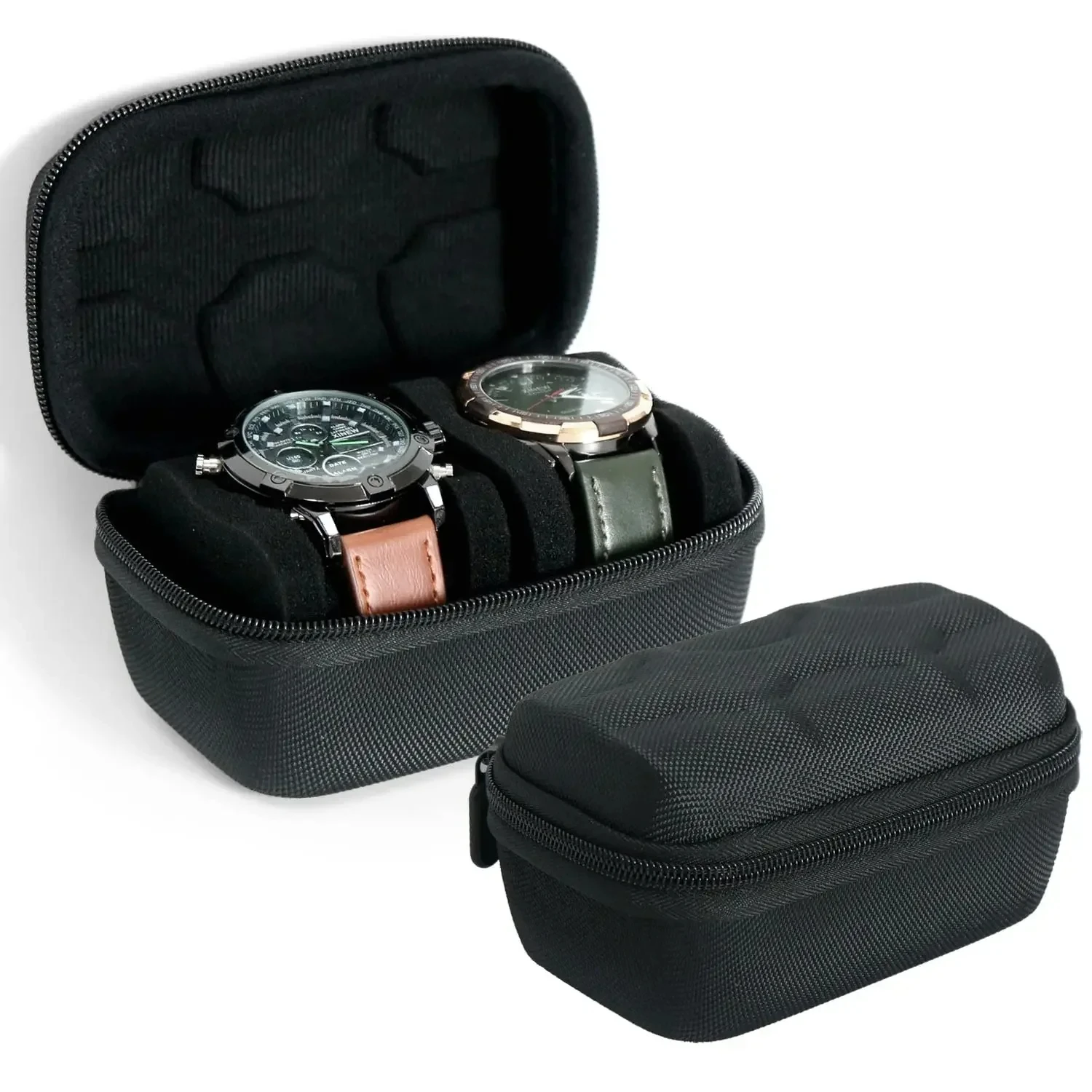 Watch Box Organizer For Men or Women Watch Travel Case Portable Storage Watch Display Holder for Wristwatches and Smart Watches watch storage box watch storage bag watch storage pouch