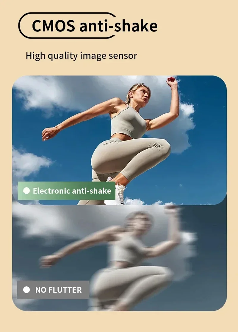 48mp Digital Camera With 8x Zoom And 180° Flip Screen For Travel_voghion.com