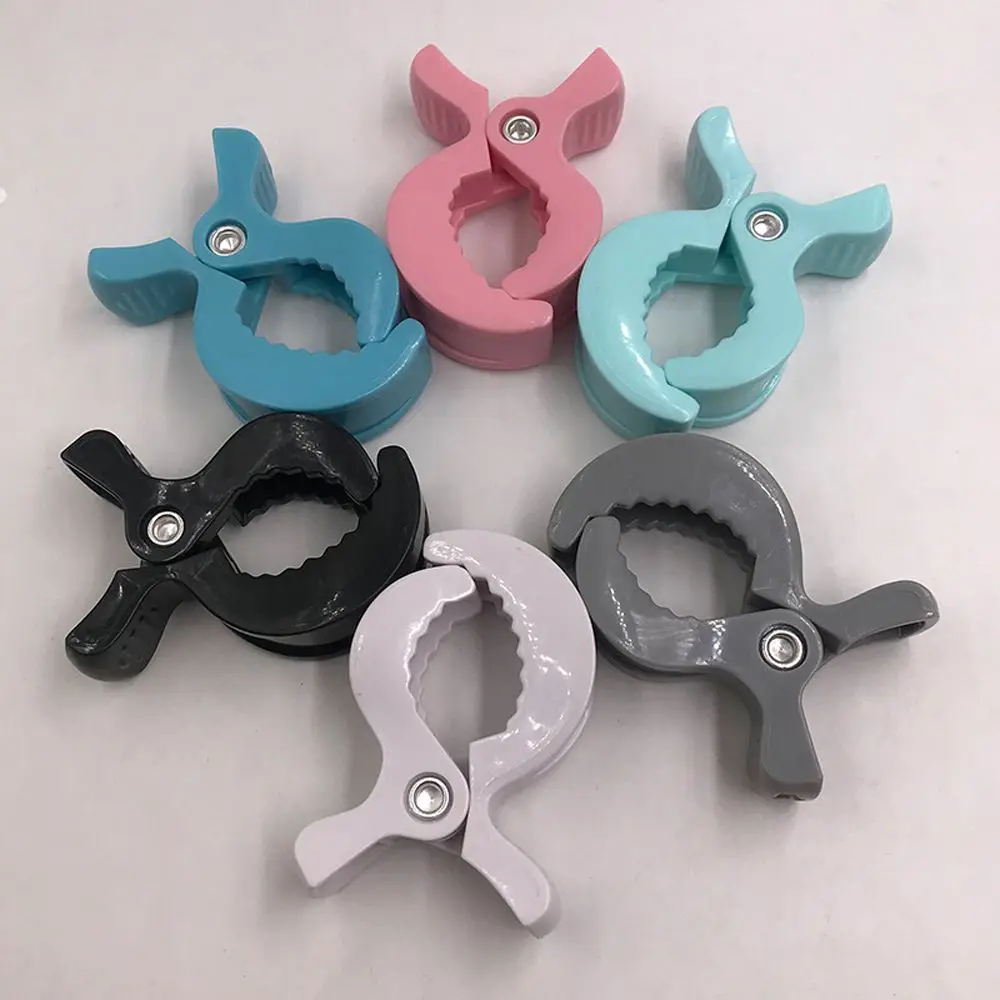 Baby stroller hook 2pcs Alligator Clip Pram Peg Portable Stroller Hook Baby Car Seat Clips Toddler Accessories