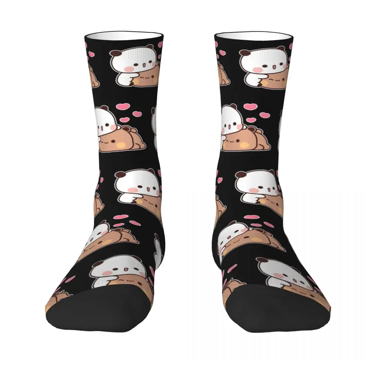 

Panda Brownie Bear Mochi Cats Socks Harajuku Super Soft Stockings All Season Long Socks Accessories for Unisex Birthday Present