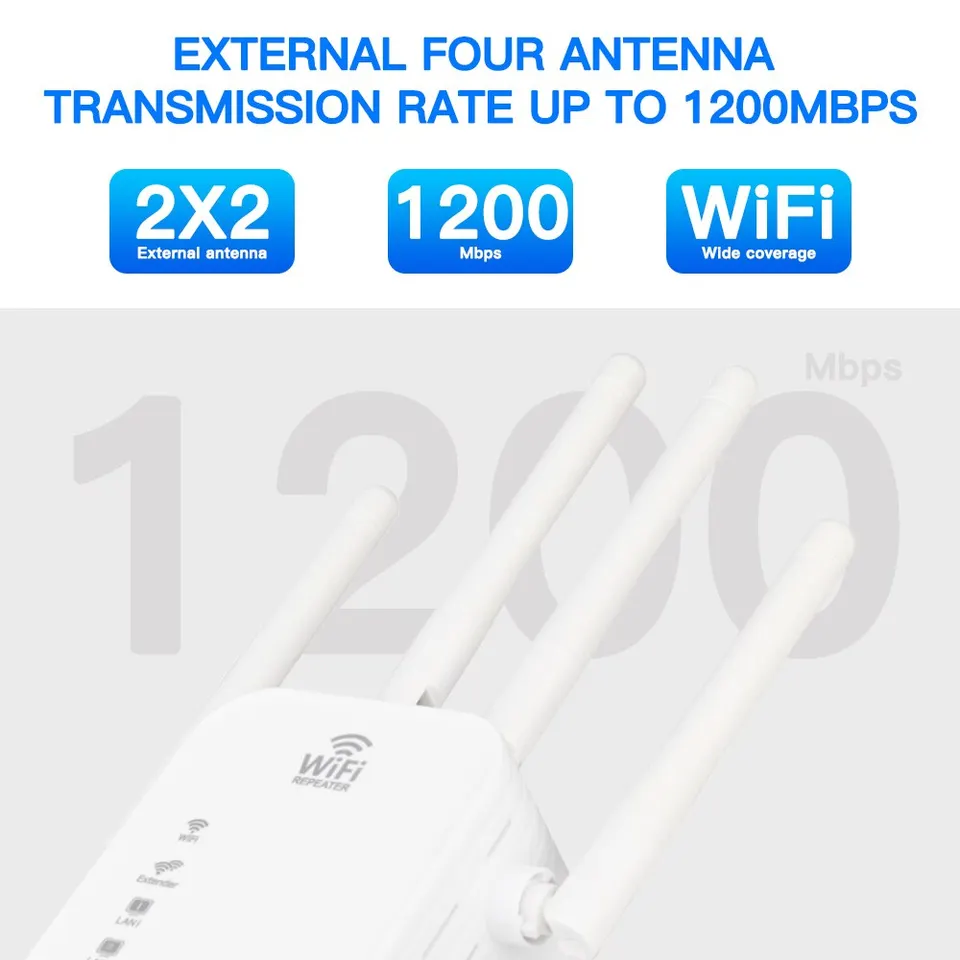 Repetidor Wifi Largo Alcance AILKIN Repetidor WiFi, Amplificador