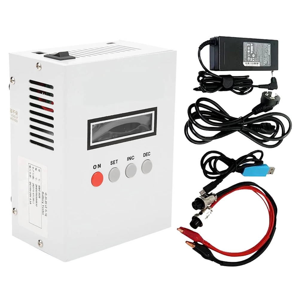 EBC-A20 Batterietester: Präziser Kapazitätstester Mit Lade/Entlade-Funktion Bis 20A - Ideal Für Lithium & Blei-Batterien