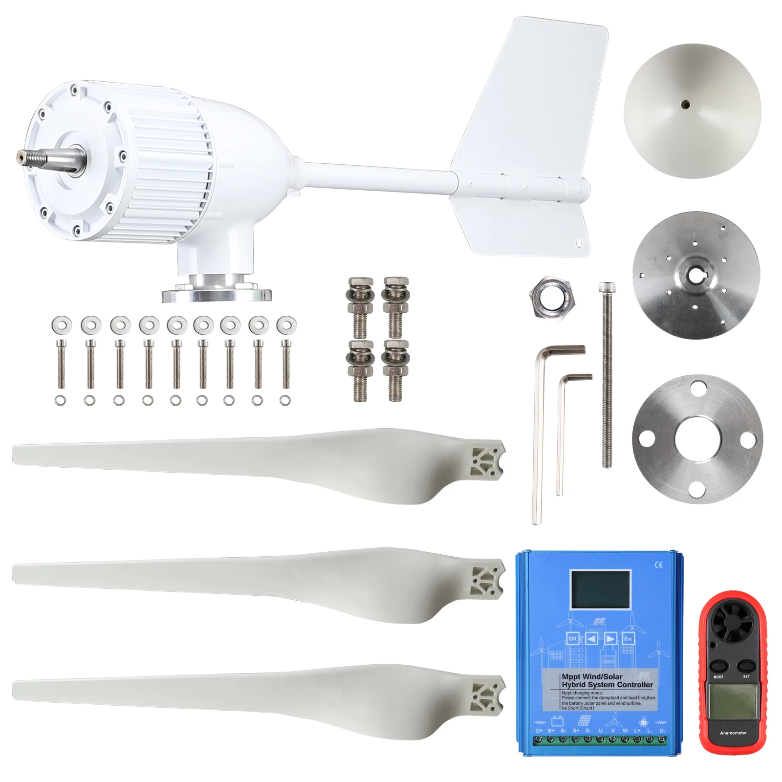 MPPT ̺긮 Ʈѷ ִ EU ǳ , ǳ  ͺ, PV   ׸ ý, 4kw, 6kw, 12v, 24v, 48v, 3 ̵