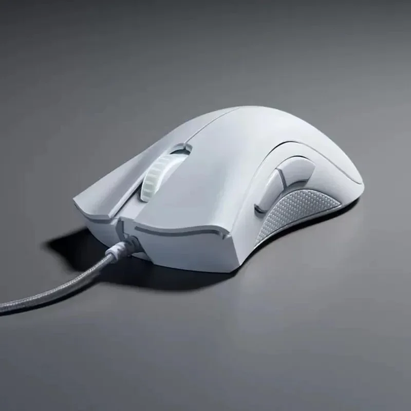 souris de jeu filaire razer deathadder essential / souris filaires 6400 dpi, 5 boutons indépendants pour ordinateur portable et pc gamer Souris de jeu filaire Razer DeathAdder Essential / Souris filaires 6400 DPI, 5 boutons indépendants pour ordinateur portable et PC Gamer 6