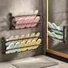 Bathroom Non Perforated Slipper Rack Wall Mounted Simple Entrance Shoe Bathroom Wall Mounted Door Mounted Shoe Storage Rack 1