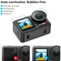 For DJI Osmo Action 5 Pro 4 3 Screen Protector Tempered Glass Film Lens Cover Cap Bag Case for DJI Action 4 5Pro Accessories - Image 2