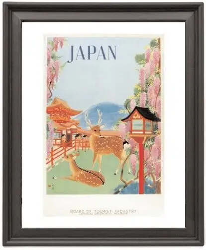 

Framed Poster JapanV4 Picture Frame 16x12 inches Photo Paper Print