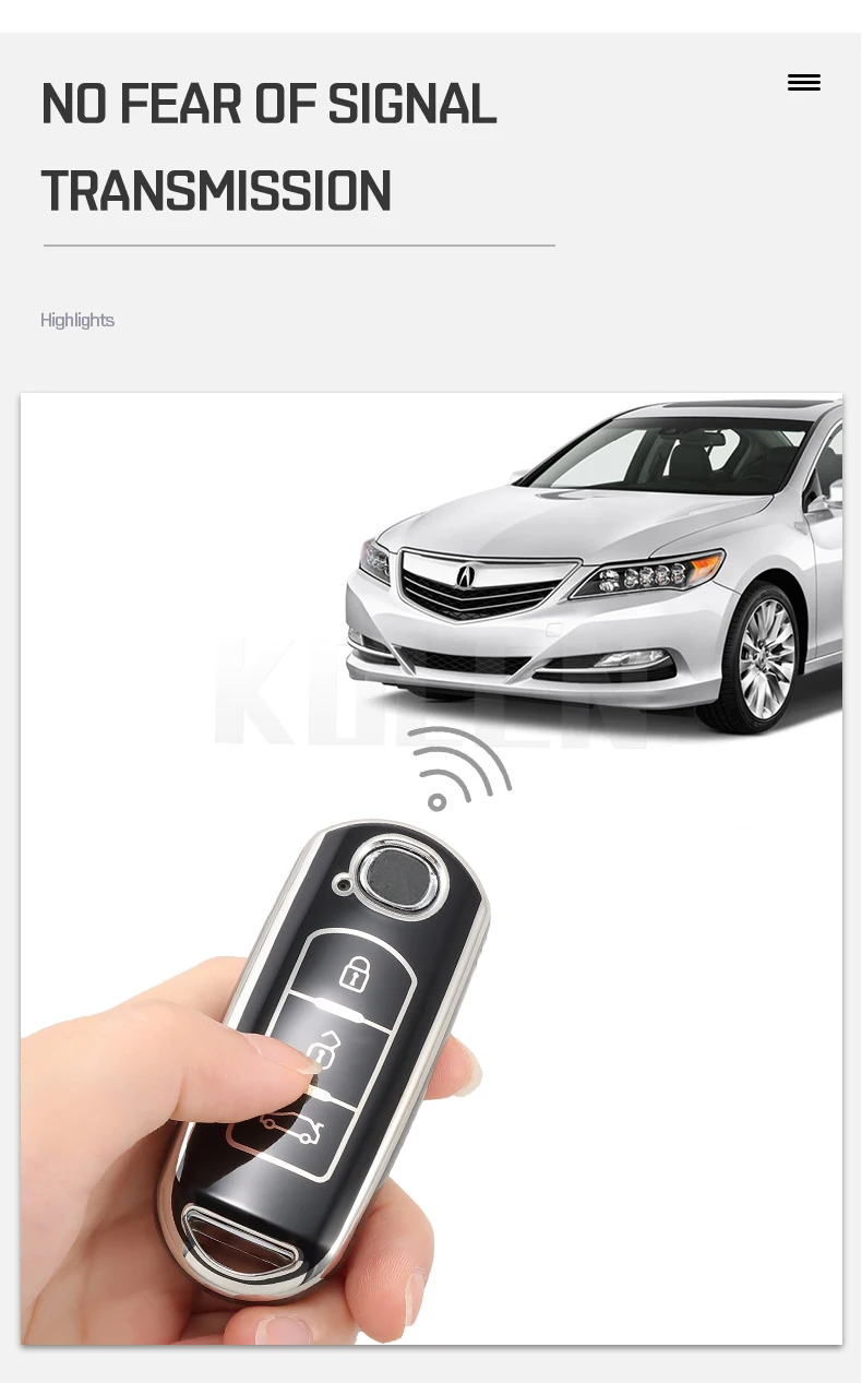 TPU Car Remote Key Case Cover Holder Shell per Mazda 2 3 5 6 Demio CX-3 CX-4 CX-5 CX-7 CX-9 MX-5 Atenza Axela custodia protettiva - Sb188a6eb96874543b754a3cf5b5f051aC