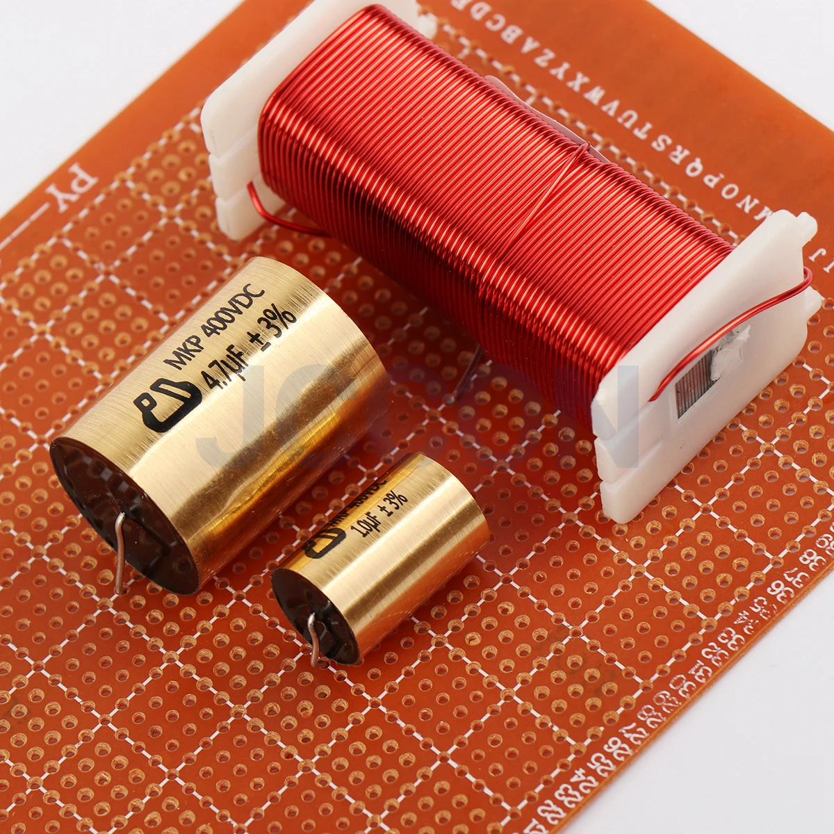 Condensatore Audio MKP In Polipropilene Metallizzato 6.5uF 400V, Cavi Assiali, PB-MKP-FC