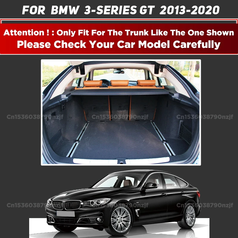 Car floor mats foot pads car trunk mat cargo liner carpet for BMW 3 series GT F34 2013 2014 2015